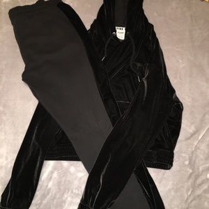 PINK Hoodie and Sweat Pants Set. Barely worn